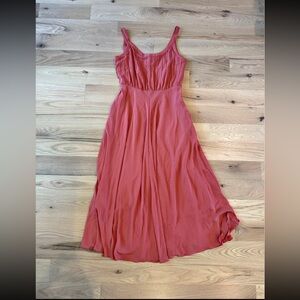 Banana Republic- Elegant Coral Sleeveless Dress NWT Size 4